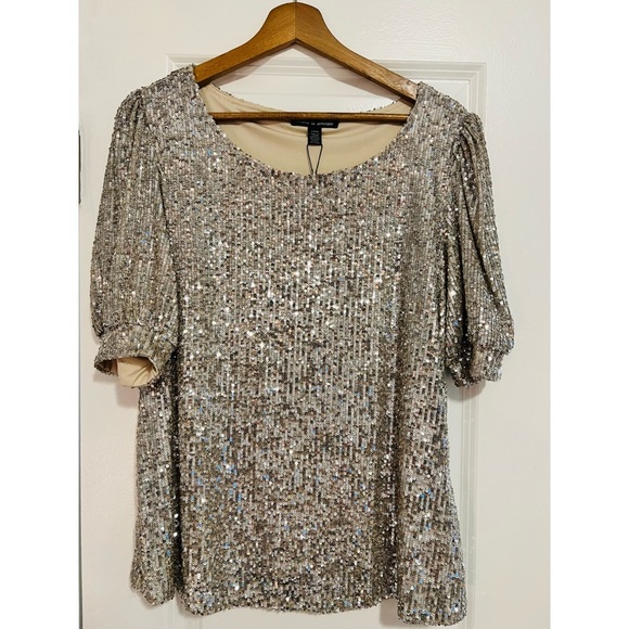 Cable & Gauge Tops Cable Gauge Sequin Top Poshmark